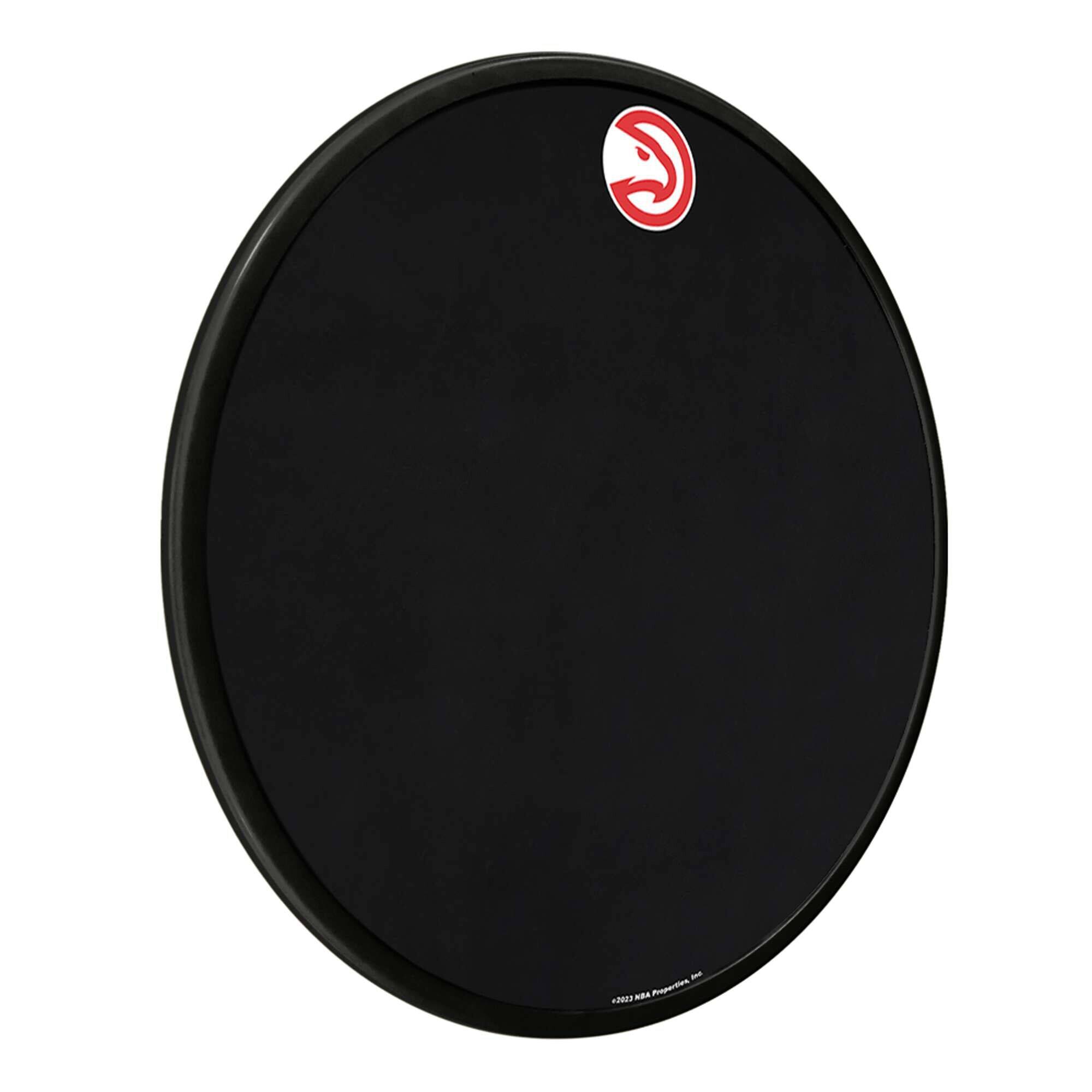 Alt View 1. The Fan-Brand - Atlanta Hawks 17.5" Modern Disc Chalkboard - Multicolor.