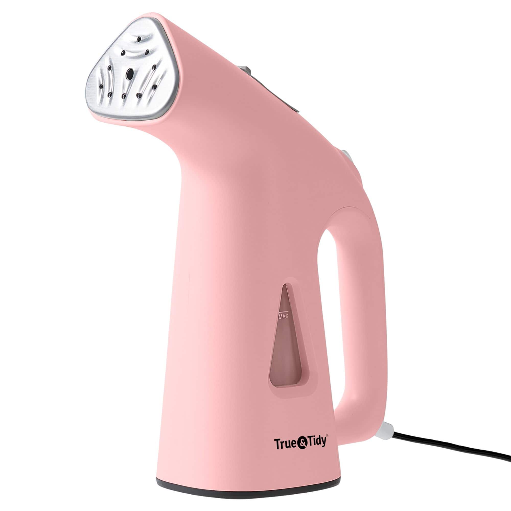 True & Tidy - Handheld Portable Garment Steamer - Pink
