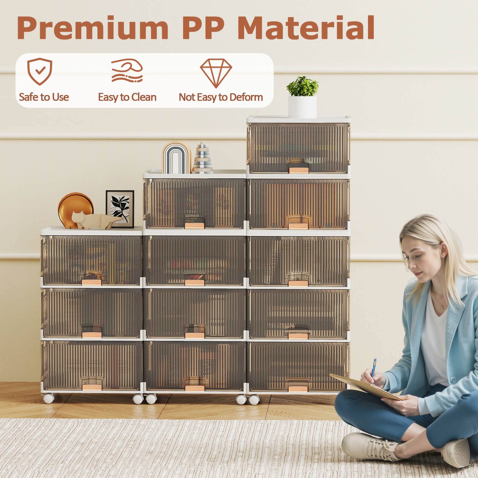 Premium PP Material

- Safe to Use
- Easy to Clean
- Not Easy to Deform