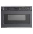 Café - 1.2 Cu. Ft. Built-In Microwave Drawer Oven with Sensor Cooking and Glass Touch Controls - Matte Black