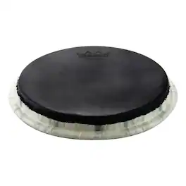 Remo - Bongo Drumhead, Tucked, 8.5, Skyndeep, 'black Calfskin' Graphic