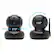 Left. Geeni - Pan and Tilt Indoor Wi-Fi Wireless Network Surveillance Camera - Black.