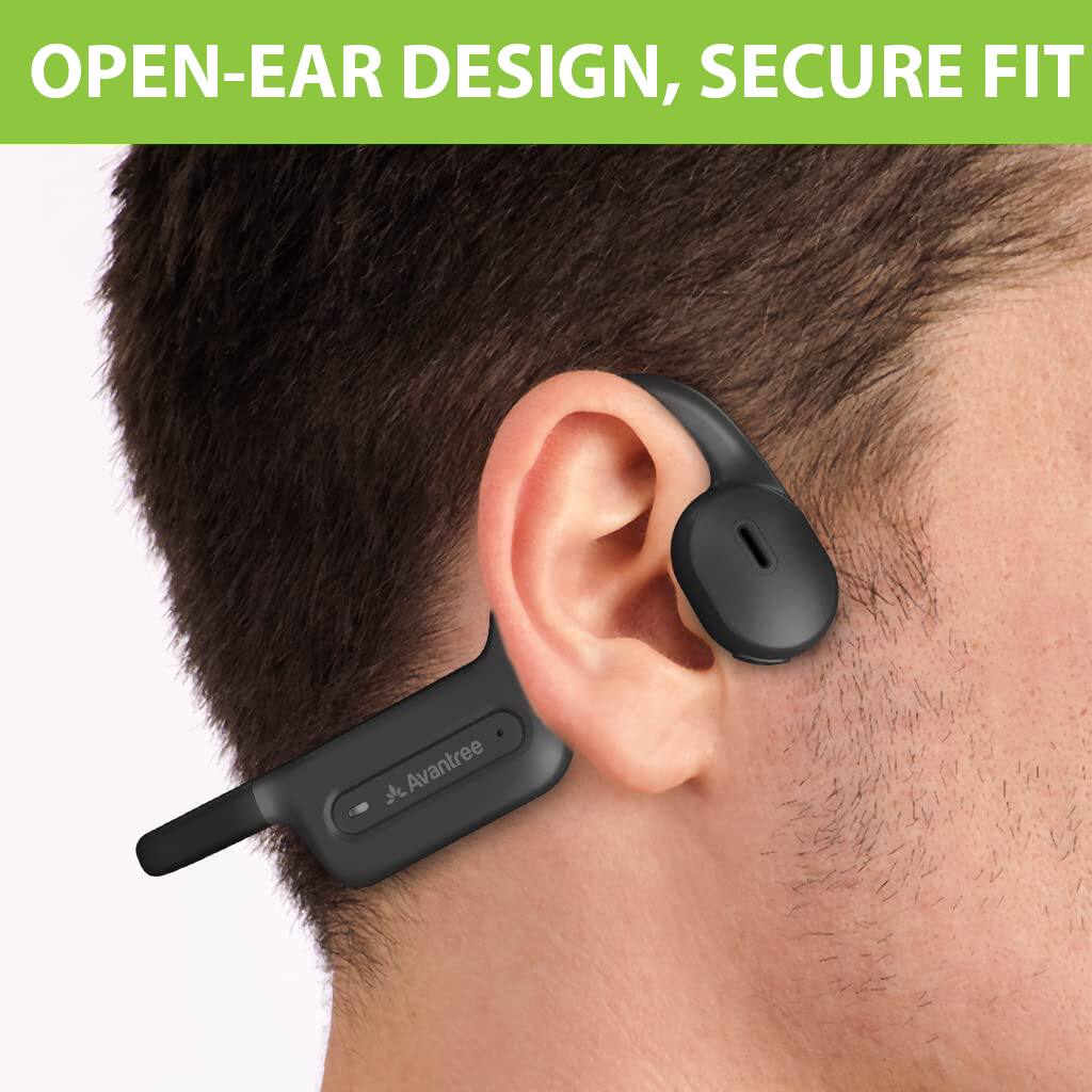 OPEN-EAR DESIGN, SECURE FIT

Avantree