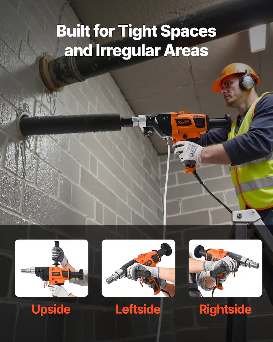 Diamond Core Rig Models VEVOR Diamond Core Drilling Machine, 0.8 6.3 in Drilling Diameter ...
