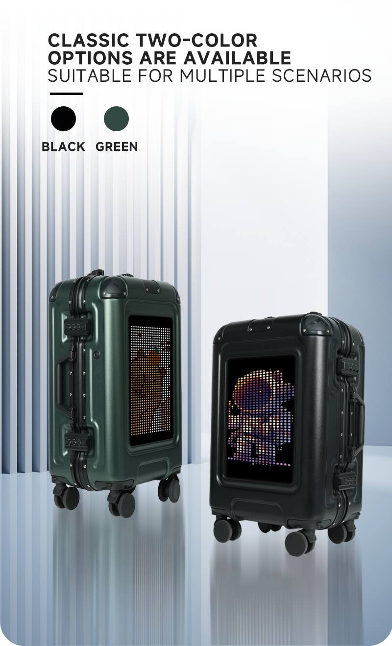 CLASSIC TWO-COLOR OPTIONS ARE AVAILABLE SUITABLE FOR MULTIPLE SCENARIOS  
BLACK GREEN