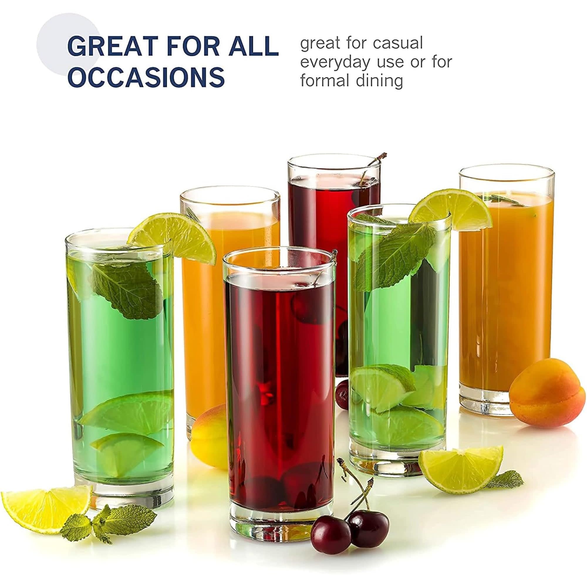 GREAT FOR ALL OCCASIONS  
great for casual everyday use or for formal dining