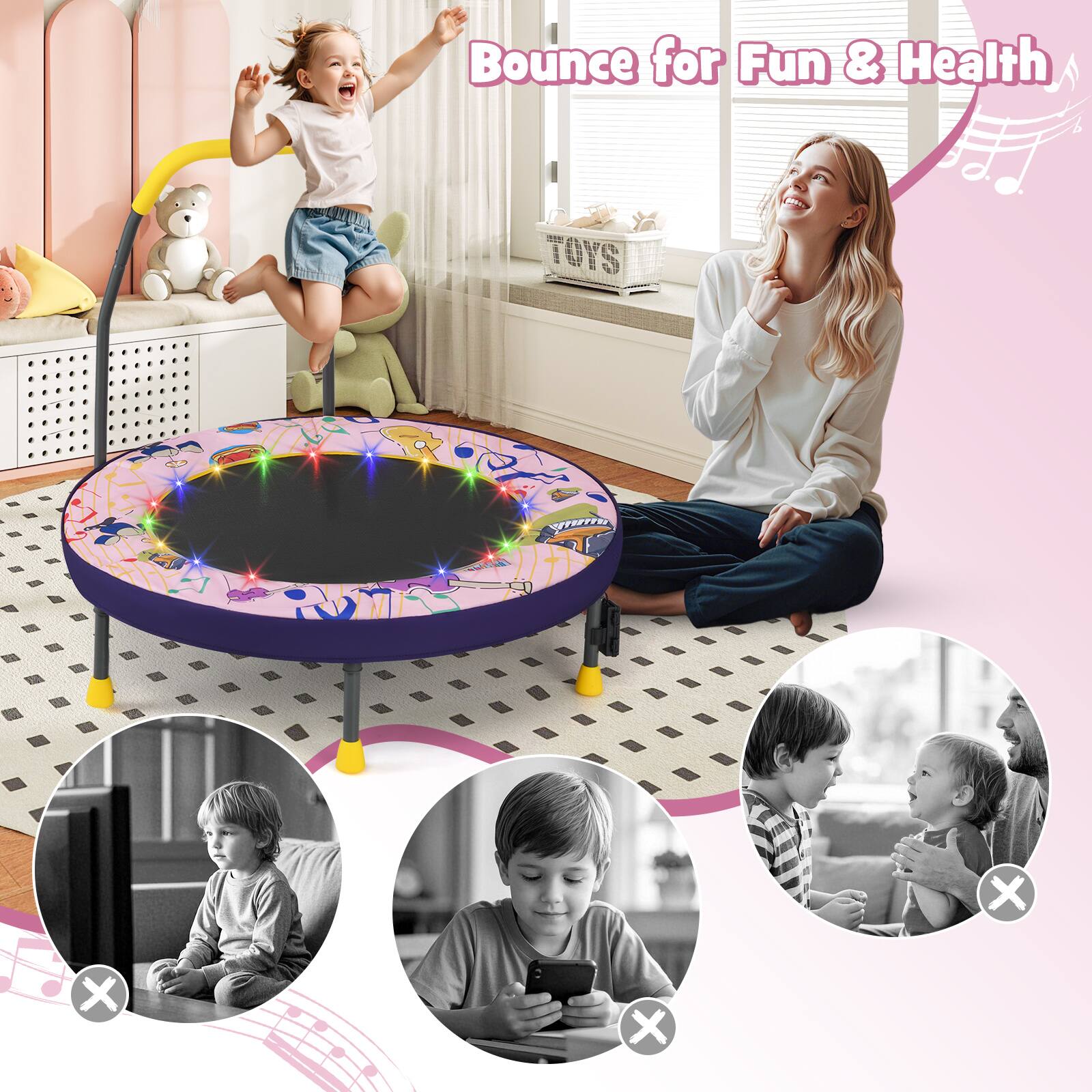 Bounce for Fun & Health

TOYS