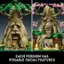 Each version has posable facial features.
