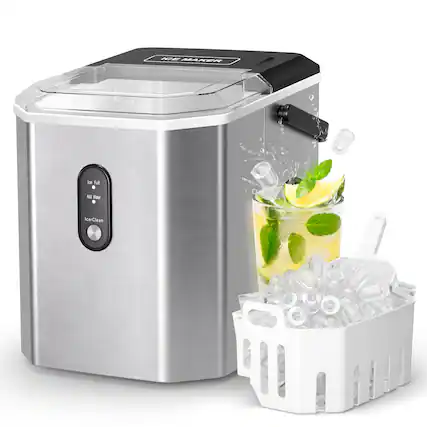 Ice Maker Ice Full Add Water Ice/Clean