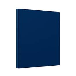 Staples - 1/2" 3-Ring Non-View Binder - Navy