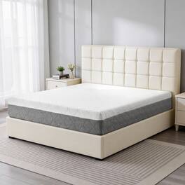Dyonery - hardness mattress, one-sided sleeping mattress, effectively relieving shoulder, neck, back,6-in Twin - White