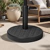 Front. Crestlive Products - Crestlive Products 45 lbs HDPE Concrete Patio Umbrella Base - Black.