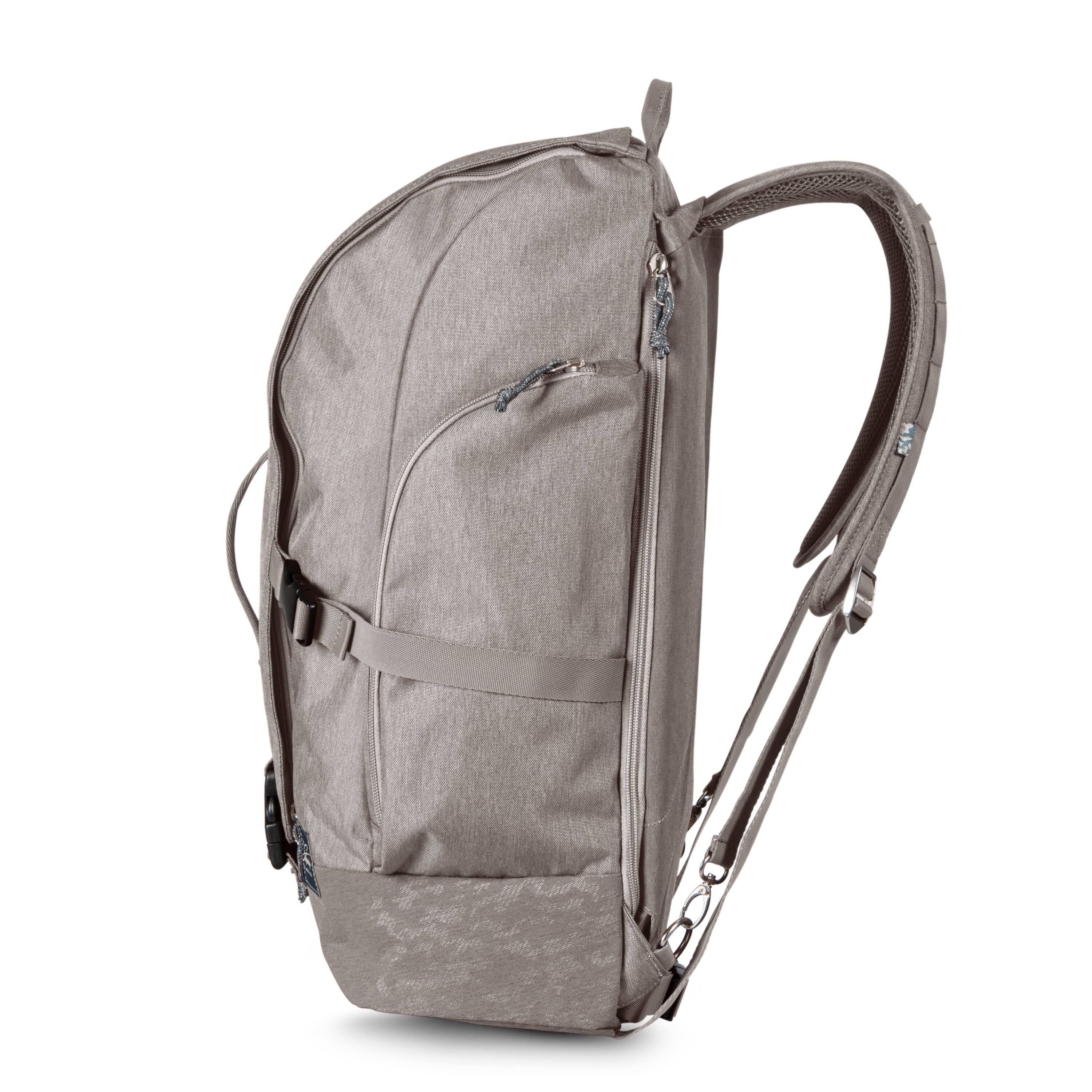 Alt View 1. Skyway - Rainier Softside 43L Weekender Backpack, Zion Gray - Zion Gray.