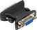 Front. Insignia™ - DVI-A-to-VGA Adapter - Black.