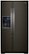 Front Zoom. Whirlpool - 28.4 Cu. Ft. Side-by-Side Refrigerator with Water and Ice Dispenser - Black stainless steel.