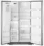 Angle. Whirlpool - 28.4 Cu. Ft. Side-by-Side Refrigerator with In-Door-Ice Storage - Stainless Steel.