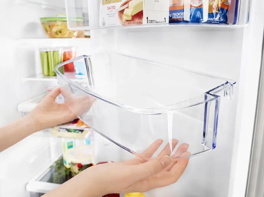 Alt View 12. Whirlpool - 28.4 Cu. Ft. Side-by-Side Refrigerator with In-Door-Ice Storage - Stainless Steel.