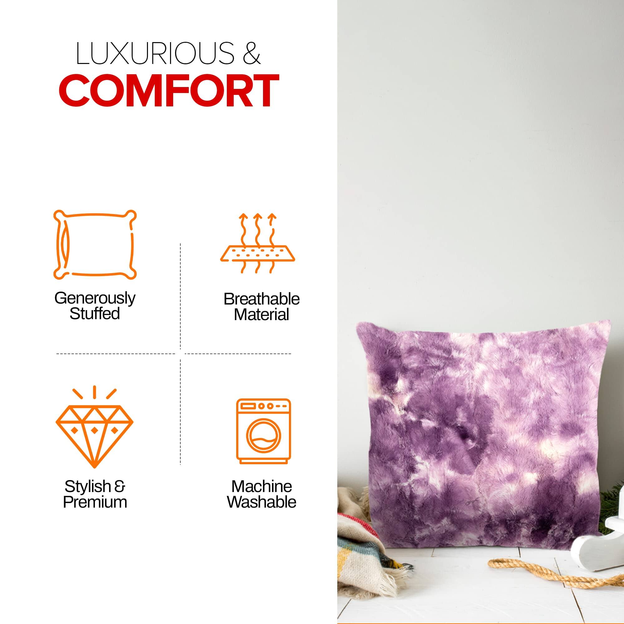 LUXURIOUS & COMFORT

- Generously Stuffed
- Breathable Material
- Stylish & Premium
- Machine Washable