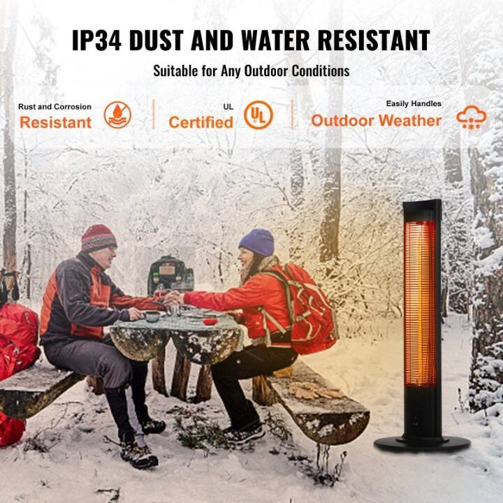 IP34 DUST AND WATER RESISTANT  
Suitable for Any Outdoor Conditions  

Rust and Corrosion Resistant  
UL Certified  
Easily Handles Outdoor Weather