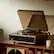 Alt View 1. Arkrocket - Arkrocket Huygens Bluetooth Turntable with Built-in Speakers - Walnut.