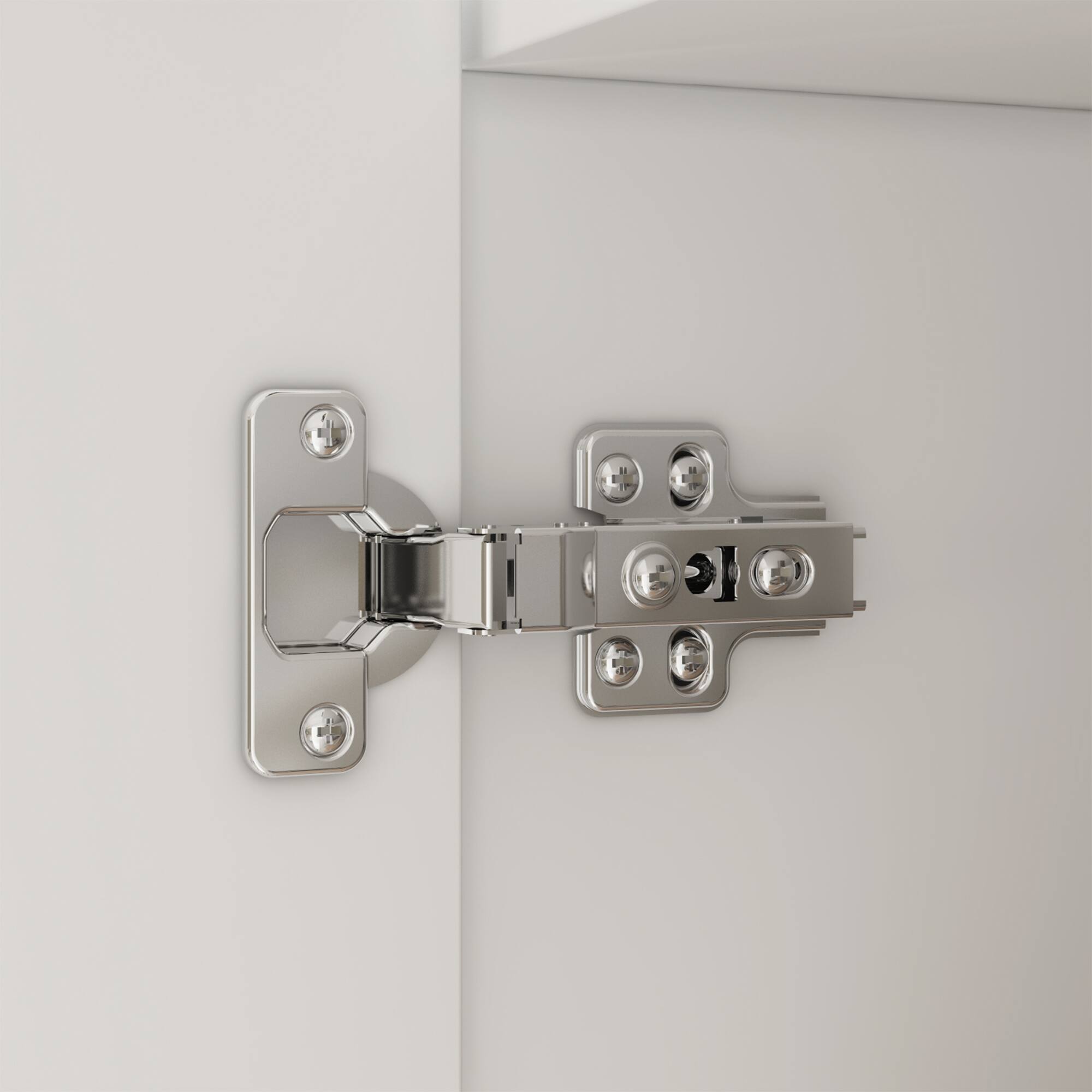 Alt View 9. FUFU&GAGA - FUFU&GAGA 4 - Door Wardrobe with Wooden Handles & Anti - Tip Safety - White.