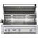 Alt View 11. Viking - Professional 5 Series 36" Built-In Gas Grill - Stainless Steel.