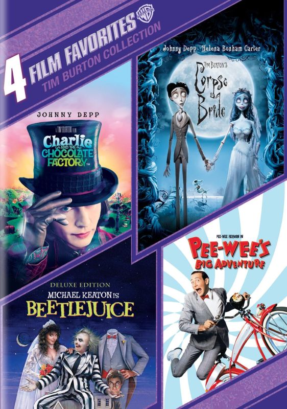  Tim Burton Collection: 4 Film Favorites [4 Discs] [DVD]
