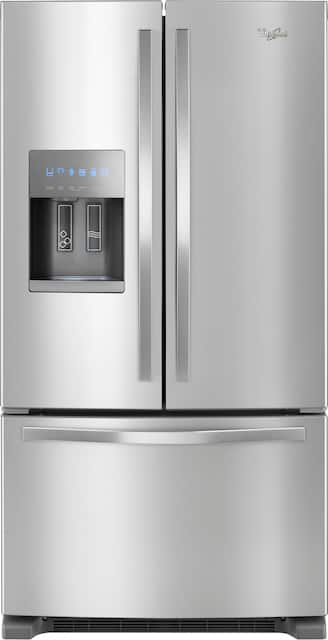 Whirlpool 24 7 Cu Ft French Door Refrigerator Stainless Steel