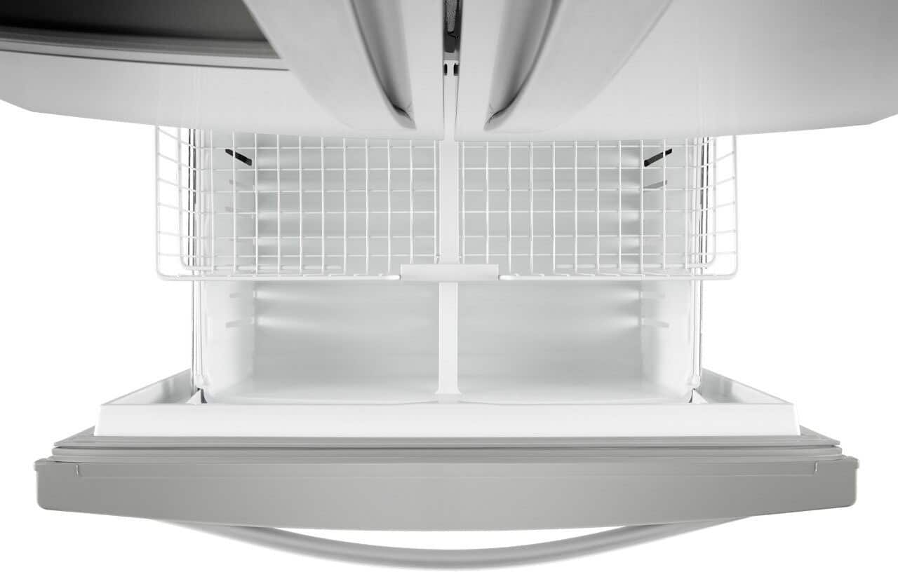 Alt View 1. Whirlpool - 24.7 Cu. Ft. French Door Refrigerator - Fingerprint Resistant Stainless Steel.