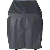 Cover for Viking 30" Grill on Cart - Black - Angle_Zoom