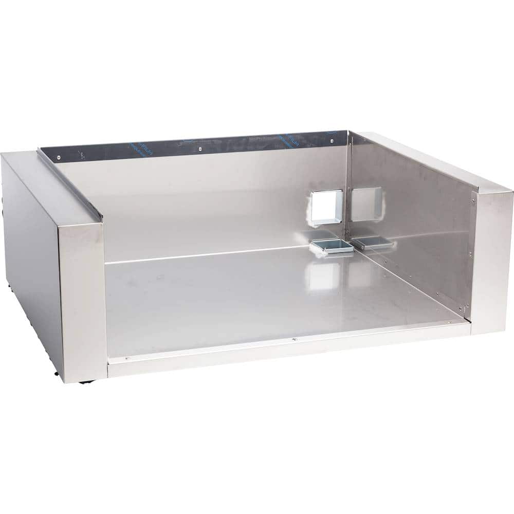 Angle. Viking - Insulated Jacket for 54" Viking VQGI Built-In Grill - Stainless steel.