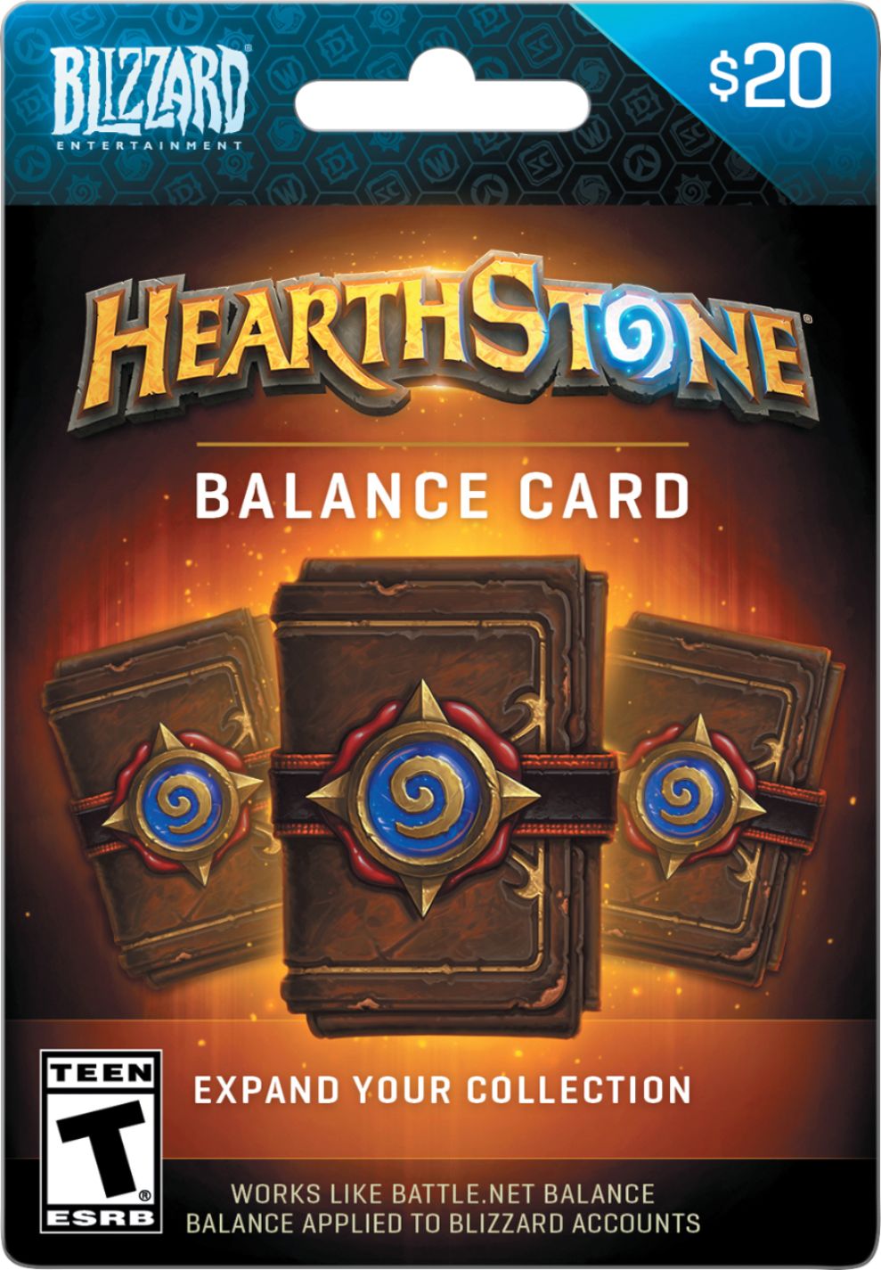 Best Buy: Blizzard Entertainment Balance $20 Hearthstone Gift Card  HEARTHSTONE BLIZZARD BALANCE $