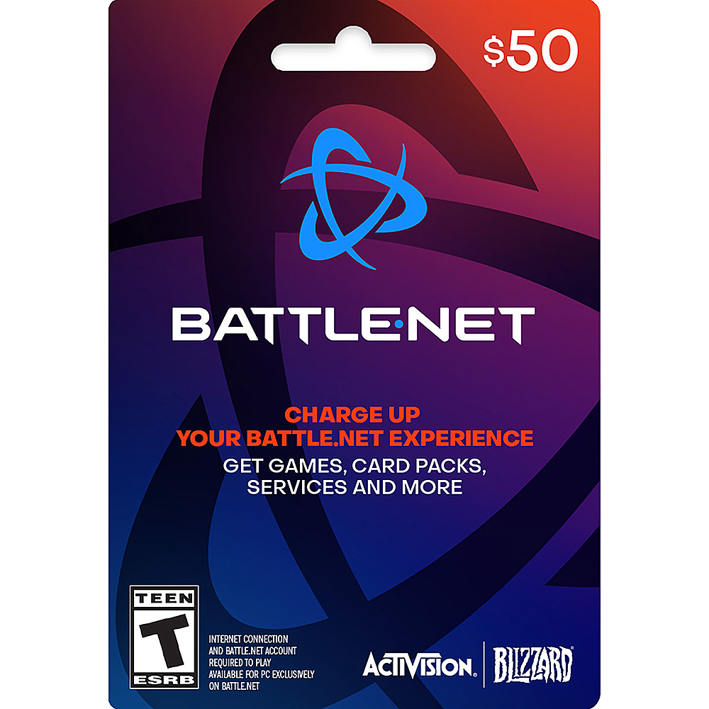 Blizzard Entertainment - Balance $50 Gift Card