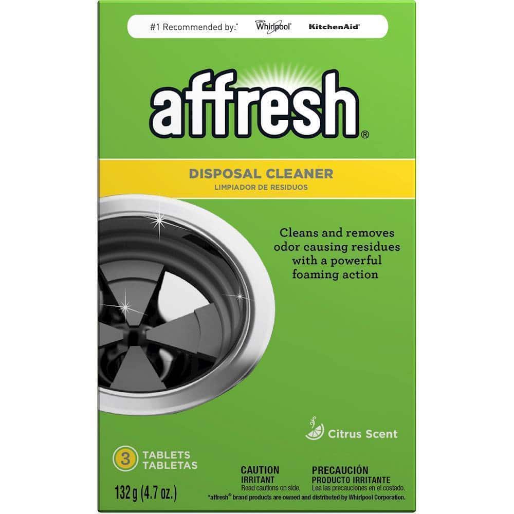 Front. Affresh - Disposal Cleaner - Green.
