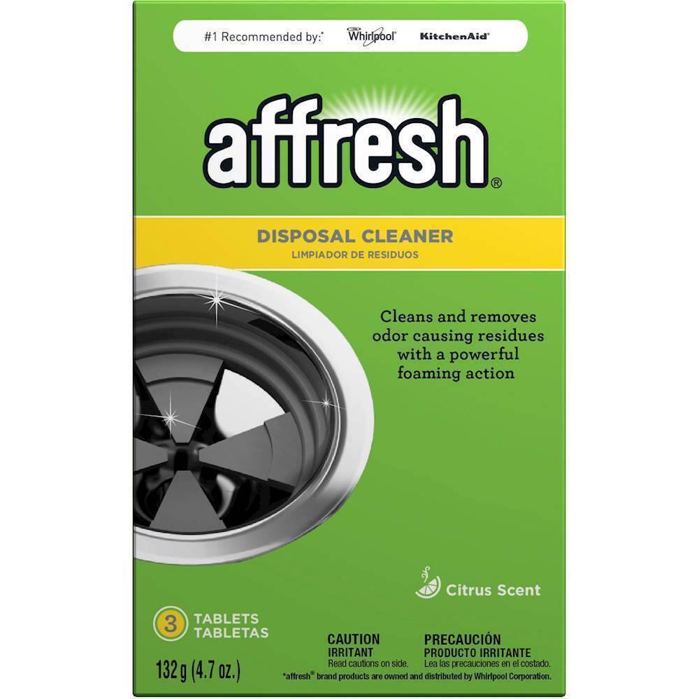 Front. Affresh - Disposal Cleaner - Green.