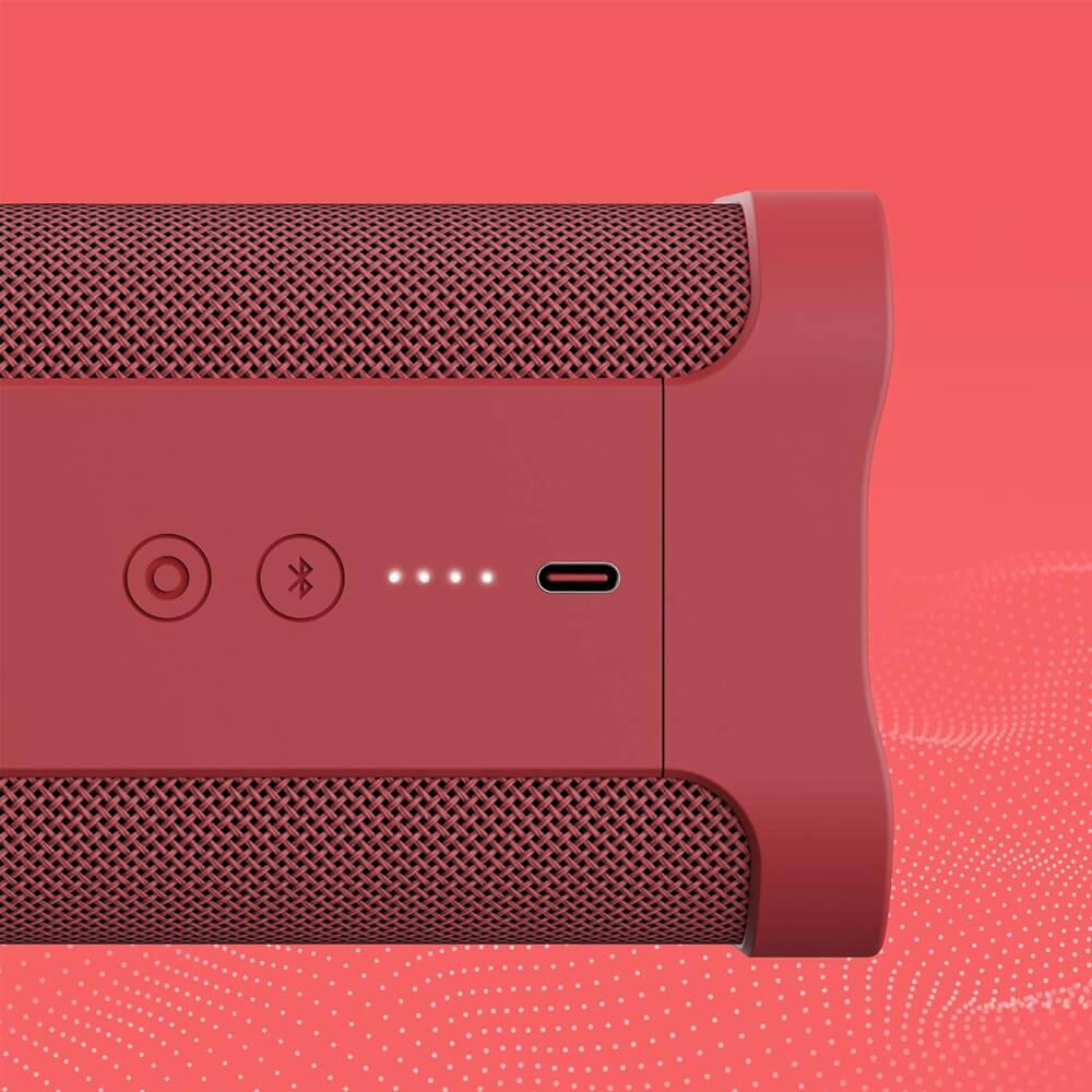 Alt View 3. Skullcandy - Skullcandy TRAINXLRED Terrain XL Wireless Bluetooth Speaker - Astro Dust - Black.