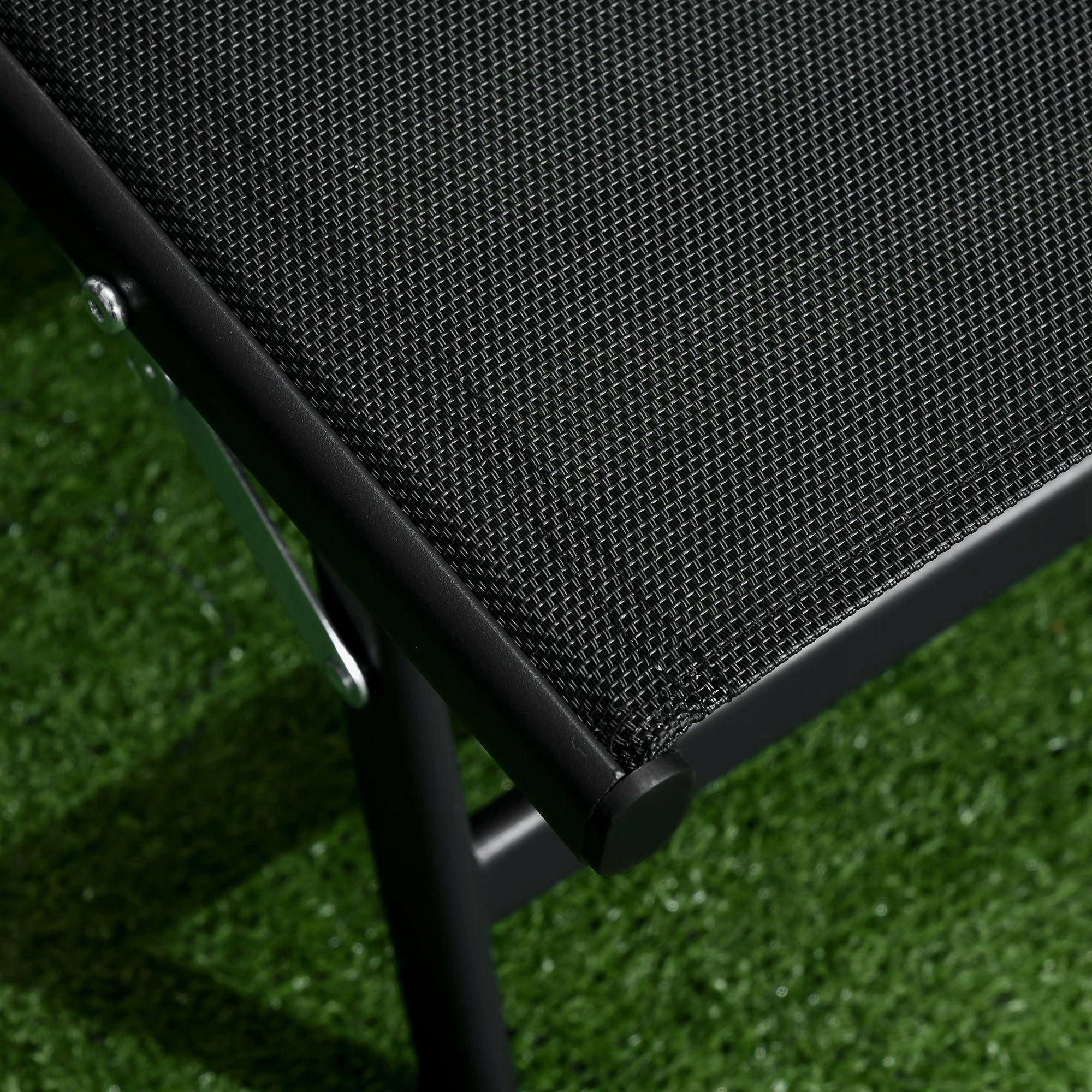 Back. Resenkos - ResenKos Outdoor Versatile Comfort Chairs With Wheels， 5-Level Adjustable Backrest For Patio, Beach, Yard, Black - Black.