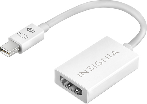 traitor nickname never Insignia™ Mini DisplayPort-to-HDMI Adapter White NS-PD94592 - Best Buy