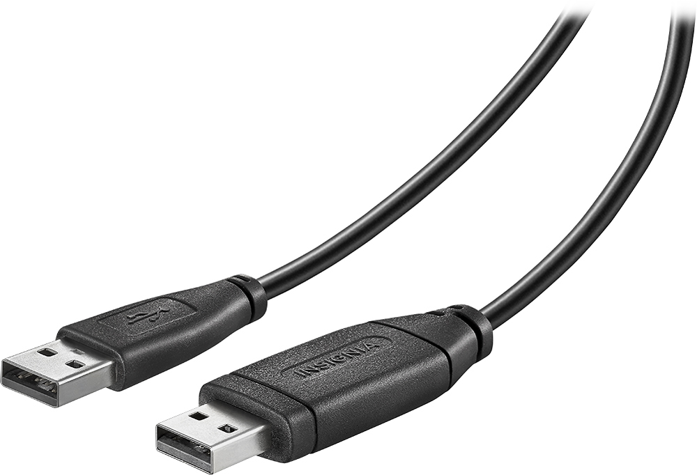 Hoge blootstelling Conceit schieten Insignia™ 6' USB 2.0 Transfer Cable Black NS-PU965XF - Best Buy