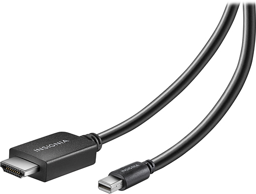 Best Buy: Insignia™ 6' DisplayPort-to-HDMI Cable Black NS-PD06502