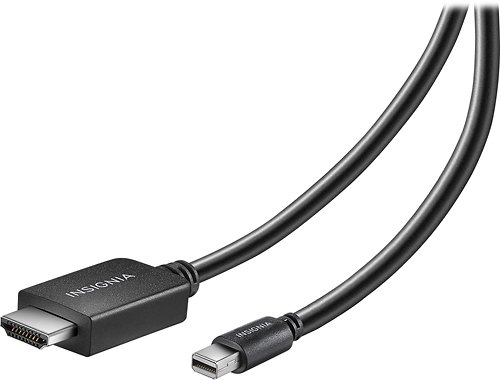 Spanje Herformuleren Bezet Insignia™ 6' Mini DisplayPort-to-HDMI Cable Black NS-PD06512 - Best Buy