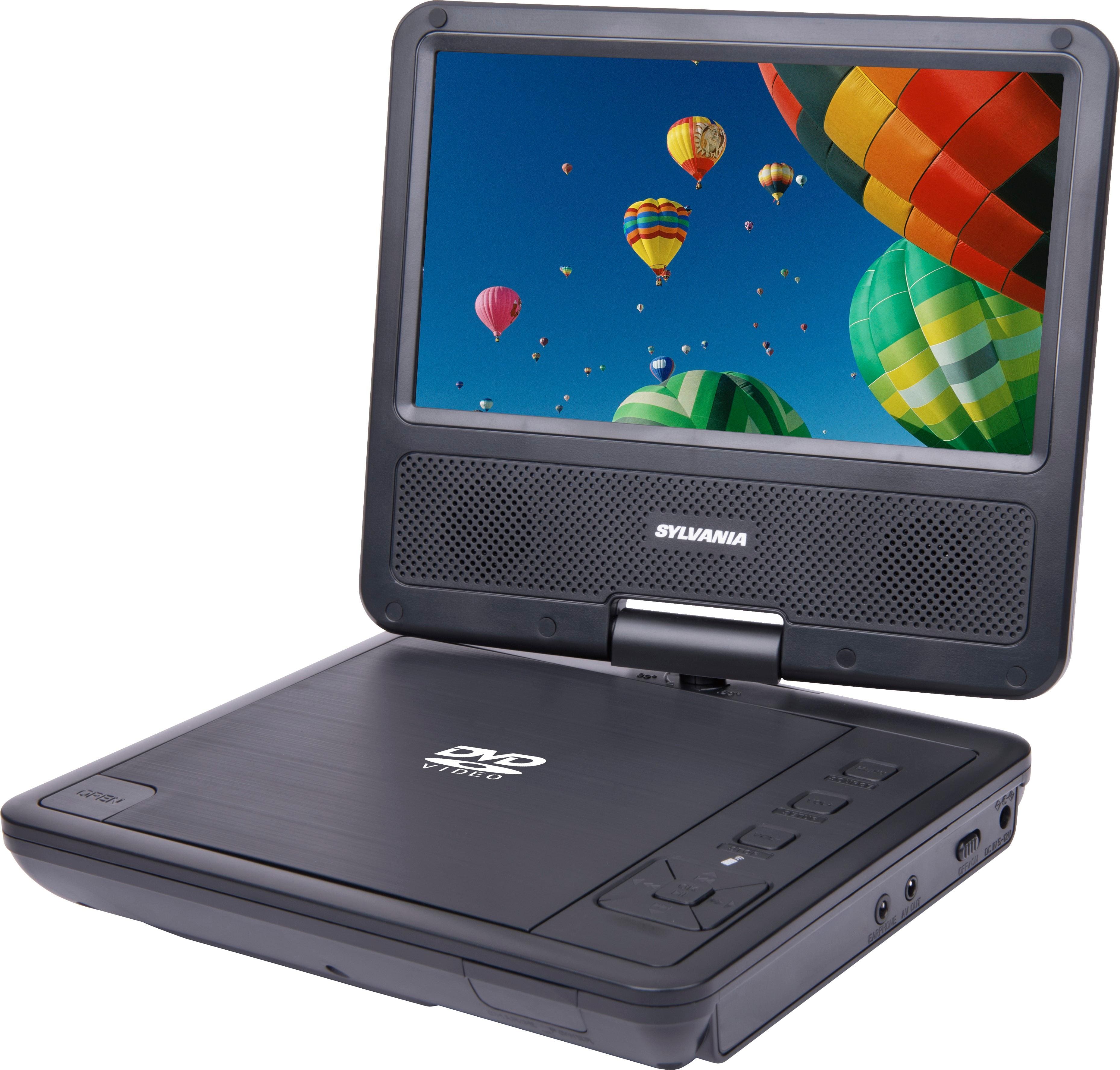 Customer Reviews Sylvania 7" Portable DVD Player with Swivel Screen Black SDVD7078 Best Buy