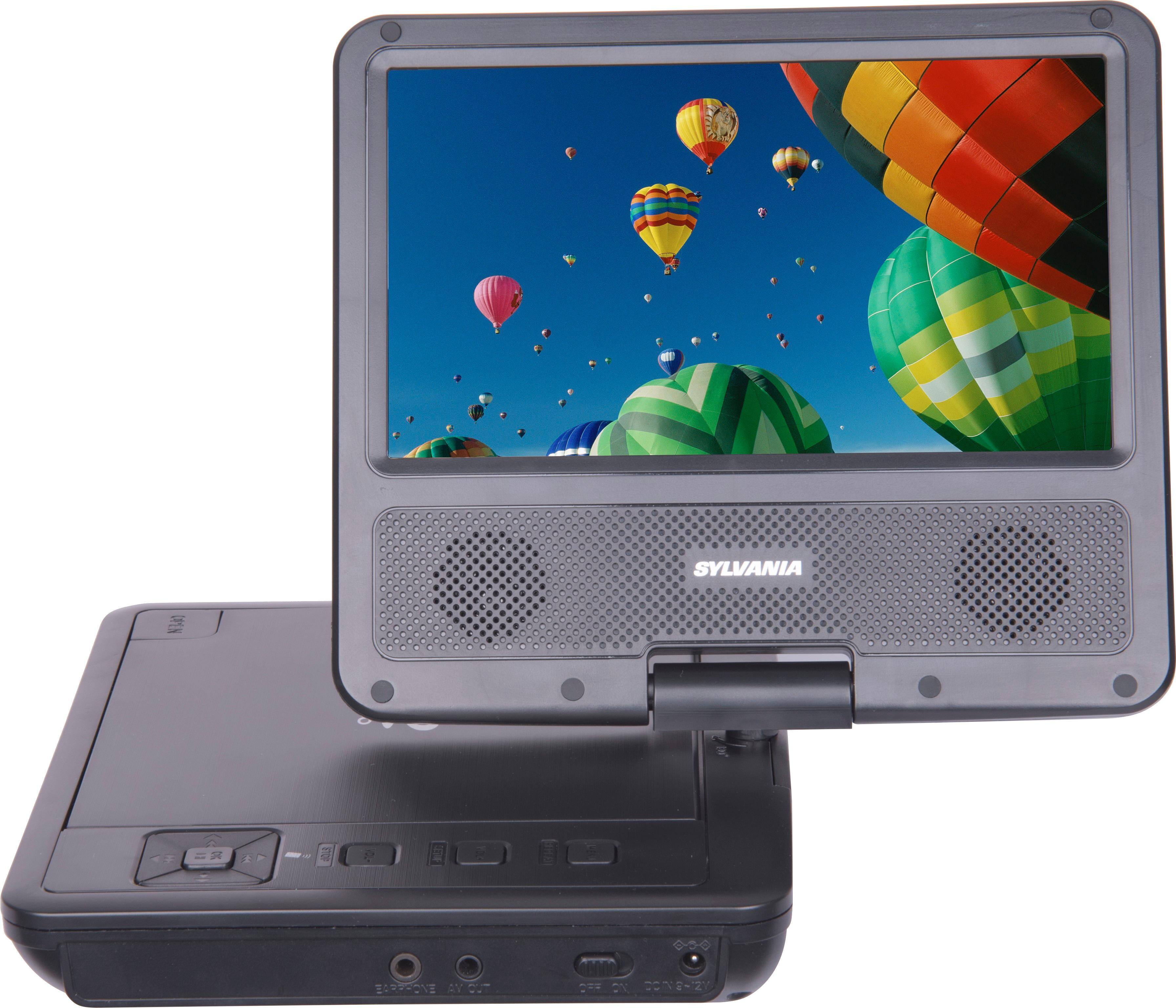 Alt View 11. Sylvania - 7" Portable DVD Player with Swivel Screen - Black.