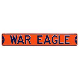 Authentic Street Signs - Auburn Tigers 6'' x 36'' Steel Street Sign - Multicolor