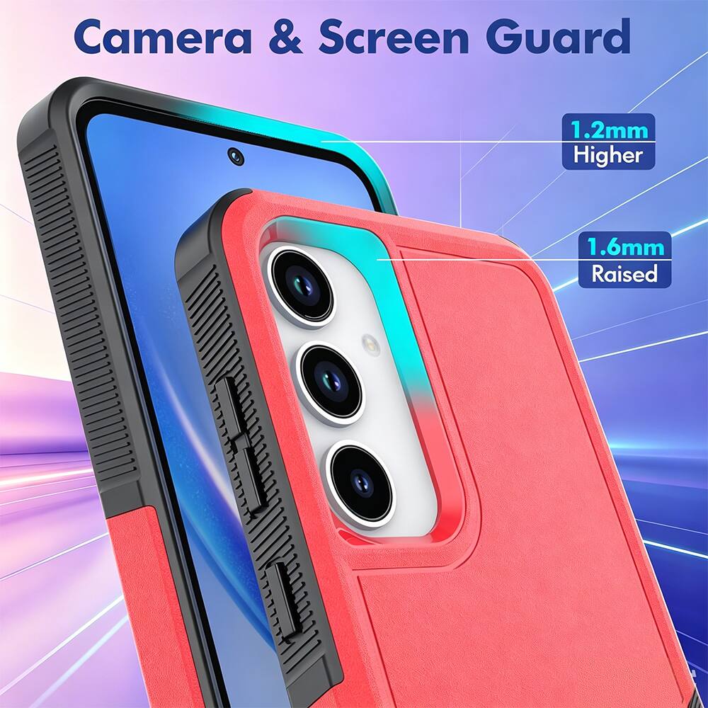 Camera & Screen Guard  
1.2mm Higher  
1.6mm Raised