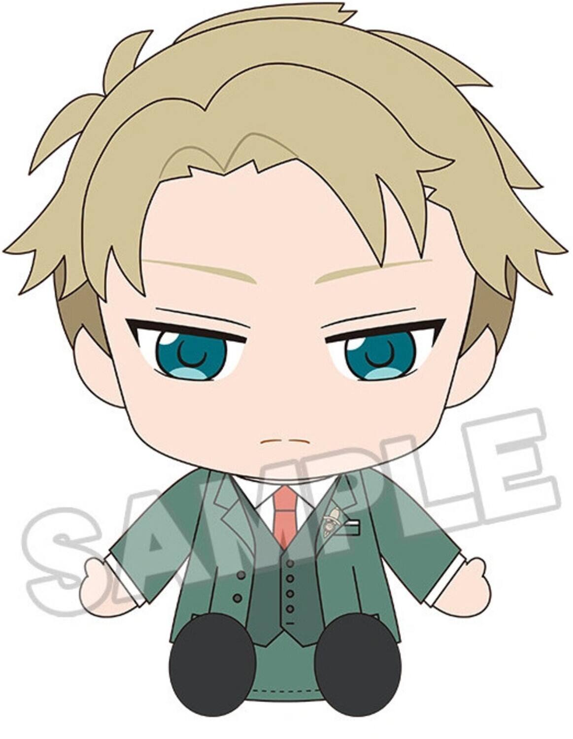 Front. Good Smile Company - Good Smile Company - Spy x Family - Loid Forger Nendoroid Plus Plushie   - Collectibles - Multicolor.