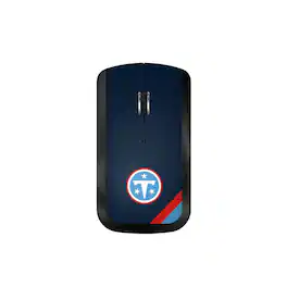 Keyscaper - Tennessee Titans Diagonal Stripe Wireless Mouse - Wireless - Multicolor