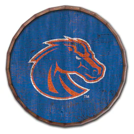 Fan Creations - Boise State Broncos 24" Cracked Color Barrel Top Sign - Multicolor
