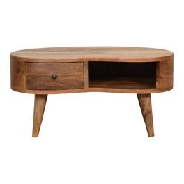 Artisan Furniture - Mini Wave Coffee Table - oak-ish