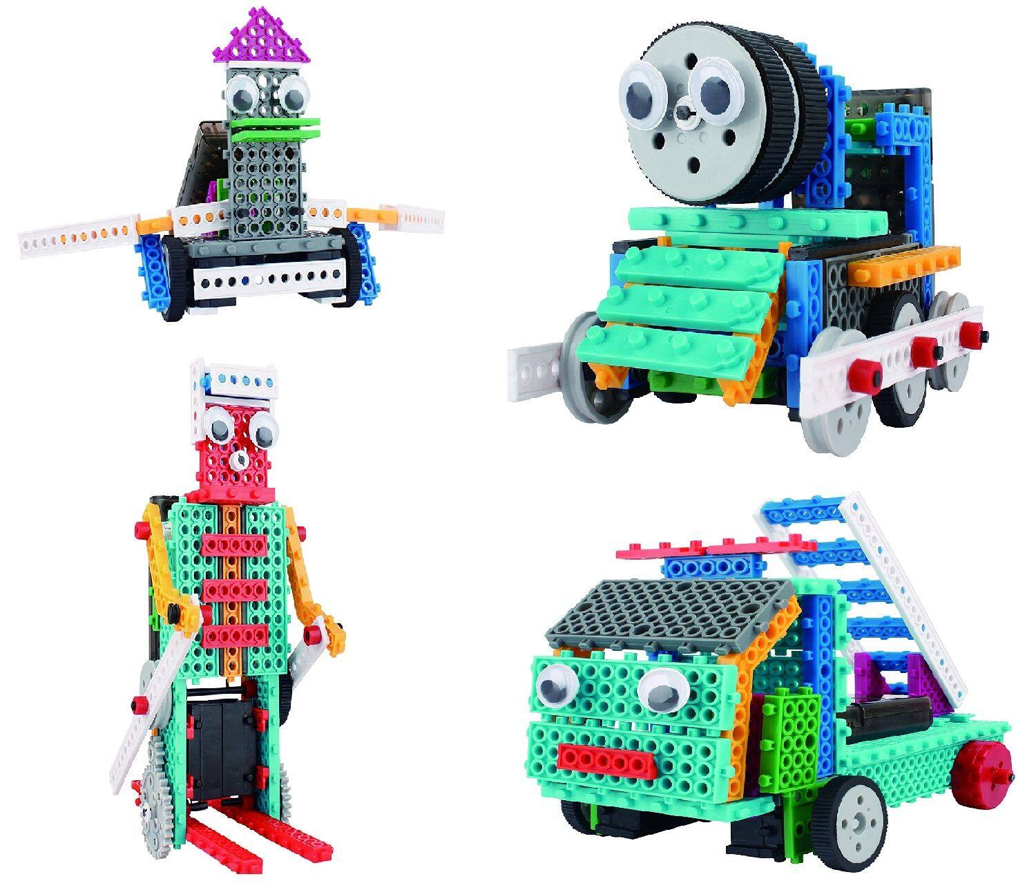 Front. Link - Link Robotic Transformer Remote Control Car Comes With Robot Car Building Kit.